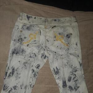 Rocawear Women's Blue and Multi Jeans